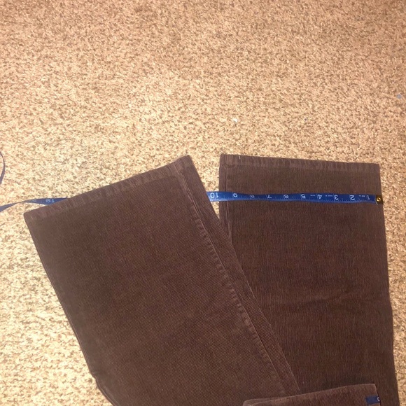 Chadwicks Thin wale Brown Corduroy Wide Leg Pants - Picture 9 of 9